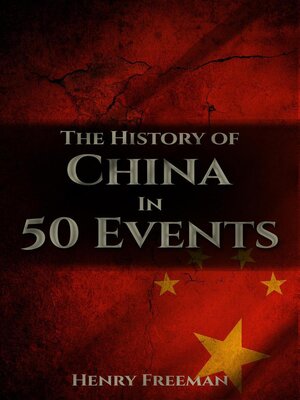 cover image of The History of China in 50 Events